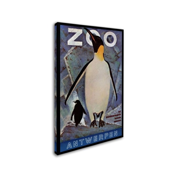 Vintage Lavoie 'The Zoo 5' Canvas Art,12x19